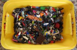 Quantity of Lego style building bricks
