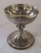 Silver Lincoln Cathedral 1072-1972 chalice, Birmingham 1971, H 10.5 cm, weight 5.69 ozt / 177.09 g