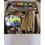 Large quantity of comics inc Judge Dredd