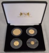 Harrington & Byrne 2018 Alderney Coronation Jubilee Gold Proof Sovereign Collection comprising a