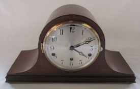 Napoleon hat Westminster chime mantel clock L 42 cm