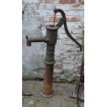 Old cast iron water pump