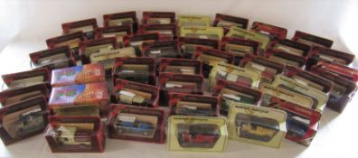 Large quantity of boxed die cast model cars inc Matchbox Yesteryear