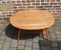 Ercol coffee table (top needs reattaching) 99 cm x 83 cm