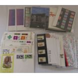 Selection of first day covers and presentation packs relating to Hong Kong