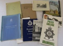 Various ephemera / pamphlets relating to Metropolitan Police etc