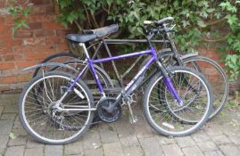 Balmoral bicycle, Hopper bicycle and a Raleigh Activator bicycle