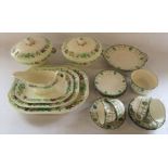 Spode Royal Jasmine tureens and meat plates etc & Royal Doulton Countess part tea service (some