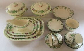 Spode Royal Jasmine tureens and meat plates etc & Royal Doulton Countess part tea service (some