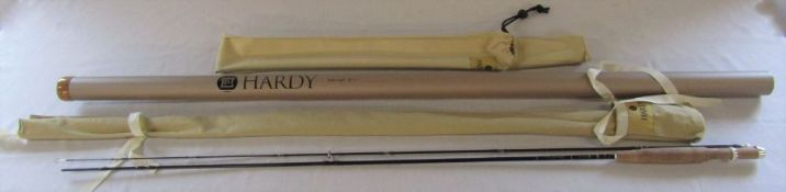 Fishing interest - Hardy classic featherweight 7 ft  AFTM 3 rod with alloy tube and outer bag