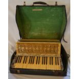 Mariotti accordion in a case