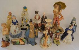 Various figurines