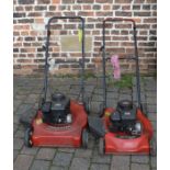 2 petrol lawnmowers - Yard King and Murray 50