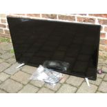Sharp 43" flat screen TV with instructions and remote control