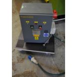 Transwave Rotary Phase converter 3.0hp. This Lot is at a location in Grimsby - viewing &