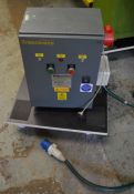 Transwave Rotary Phase converter 3.0hp. This Lot is at a location in Grimsby - viewing &