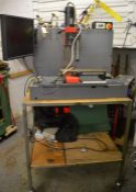 EMCO F1 cnc machine converted to run with Mach3 software. This Lot is at a location in Grimsby -