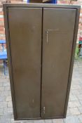 Large metal gun cabinet H 154cm W 77cm