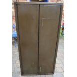 Large metal gun cabinet H 154cm W 77cm