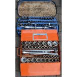 Elora large size socket set & a Draper extremely large size socket set