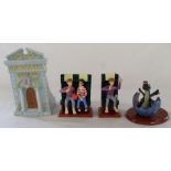 Royal Doulton Harry Potter figurines:- The Birth of Norbert, The Friendship Begins (limited