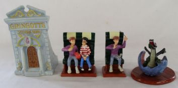 Royal Doulton Harry Potter figurines:- The Birth of Norbert, The Friendship Begins (limited