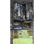 Tool box & various tools