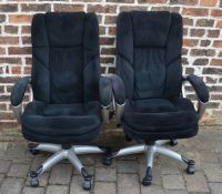 2 swivel office/computer chairs