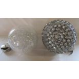 2 modern ceiling lights - approximately 28 cm and 32 cm in diameter
