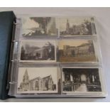 Lincolnshire interest - over 300 postcards relating to Lincolnshire churches (over 100 real