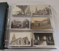 Lincolnshire interest - over 300 postcards relating to Lincolnshire churches (over 100 real