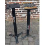 2 Clarke Metal Worker stands