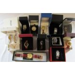 Collection of ladies and gents watches inc MG and Ingersoll