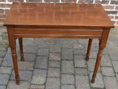 Victorian mahogany writing table