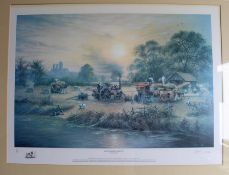 Framed limited edition print "Lincolnshire Harvest"  inspired by the 50th Woodhall Spa