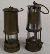 Eccles Protector Type 6 deputy miners lamp & one other