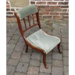 Childs upholstered chair
