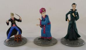 Royal Doulton Harry Potter figurines:- Professor McGonogall, Professor Quirrell & Hermione Learns to