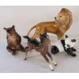Various ceramic animals inc Beswick