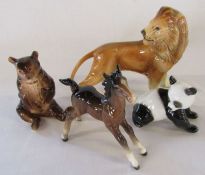 Various ceramic animals inc Beswick