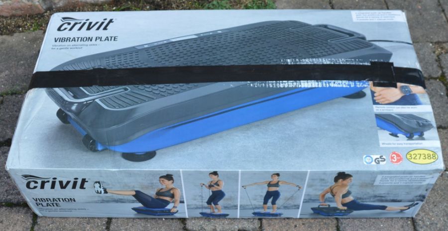 Crivit vibrating exercise plate