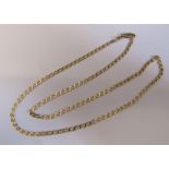 9ct gold necklace, length 45.5 cm, weight 4.7 g