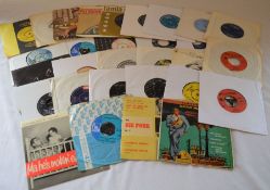 30 7inch vinyl 45rpm singles from the 1960's & 1970's including TRex, Creedence Clearwater