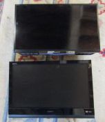 Sony TV/DVD player KDL-22BX20D 21" LCD digital TV and a Sony TV KDL-24W605A 23" LCD TV complete with