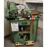 Myford Super 7 single phase with gearbox standard hard bed lathe with Newton Tesla speed control