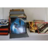 Large selection of mainly 33rpm records including The Beatles 1962-1966, Greatest Hits of the Everly