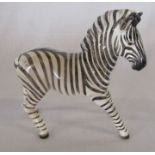 Beswick zebra H 18 cm L 18 cm