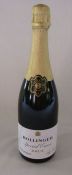 Bottle of Bollinger Special Cuvee Brut Champagne 75 cl signed by Edwina Currie 28.9.91