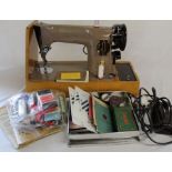 Singer electric sewing machine & accessories
