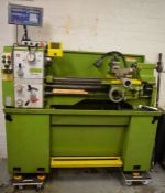 Warco GH1330 gear head lathe with Newton Tesla variable speed control 1 phase axis DRO. This Lot